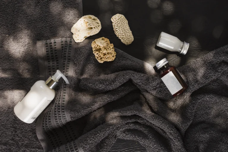 Evening self-care routine with cozy winter self-care ideas at home