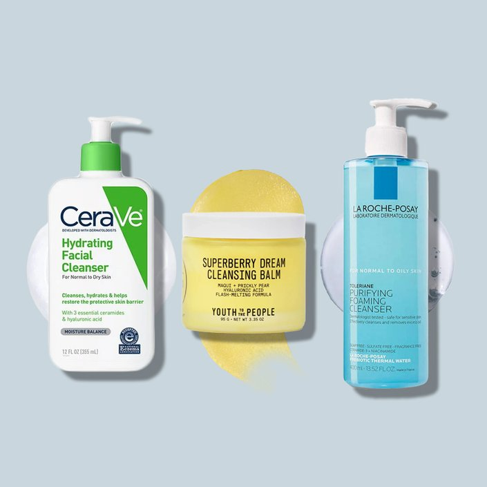 Hydrating skincare routine for dry skin with ceramides and hyaluronic acid