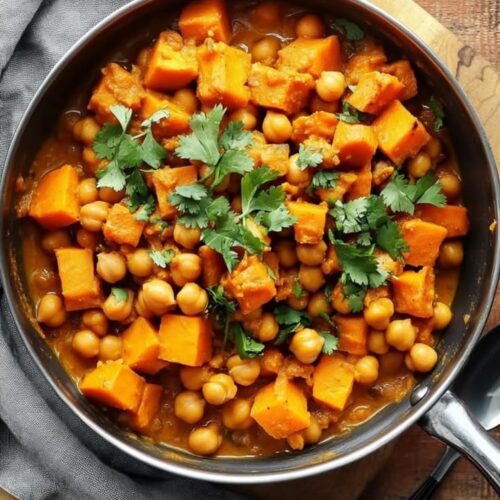 Sweet Potato Chickpea Curry