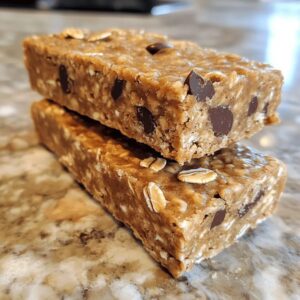 No bake oatmeal protein bars