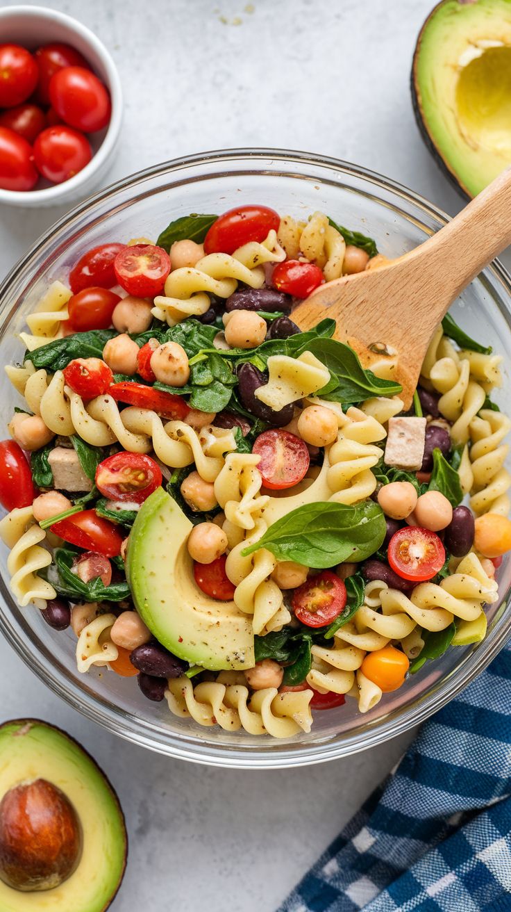 high protein italian pasta salad