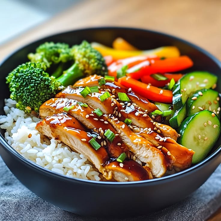 Teriyaki Chicken Bowl Recipe