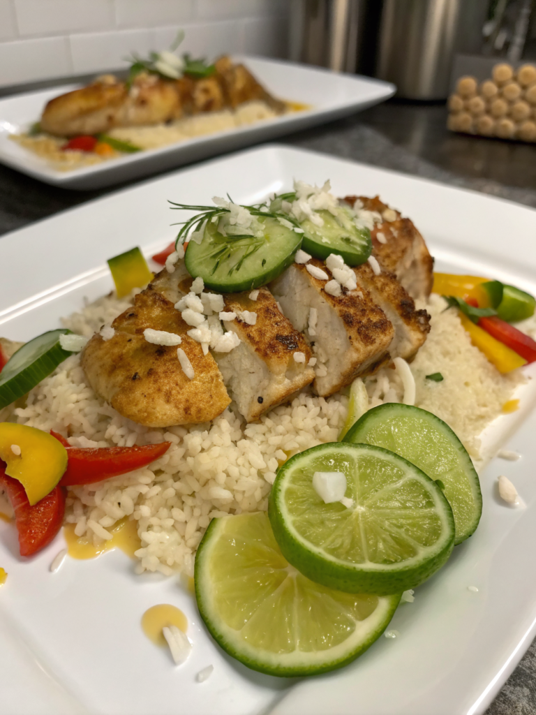 Coconut Lime Chicken Gluten Free Anti Inflammatory Dinner