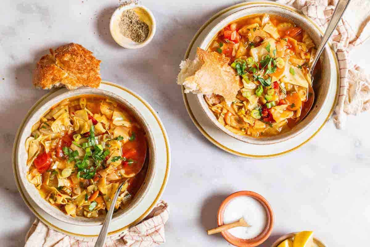 Detox cabbage soup recipe