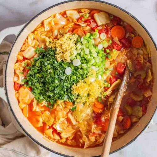 Detox cabbage soup recipe