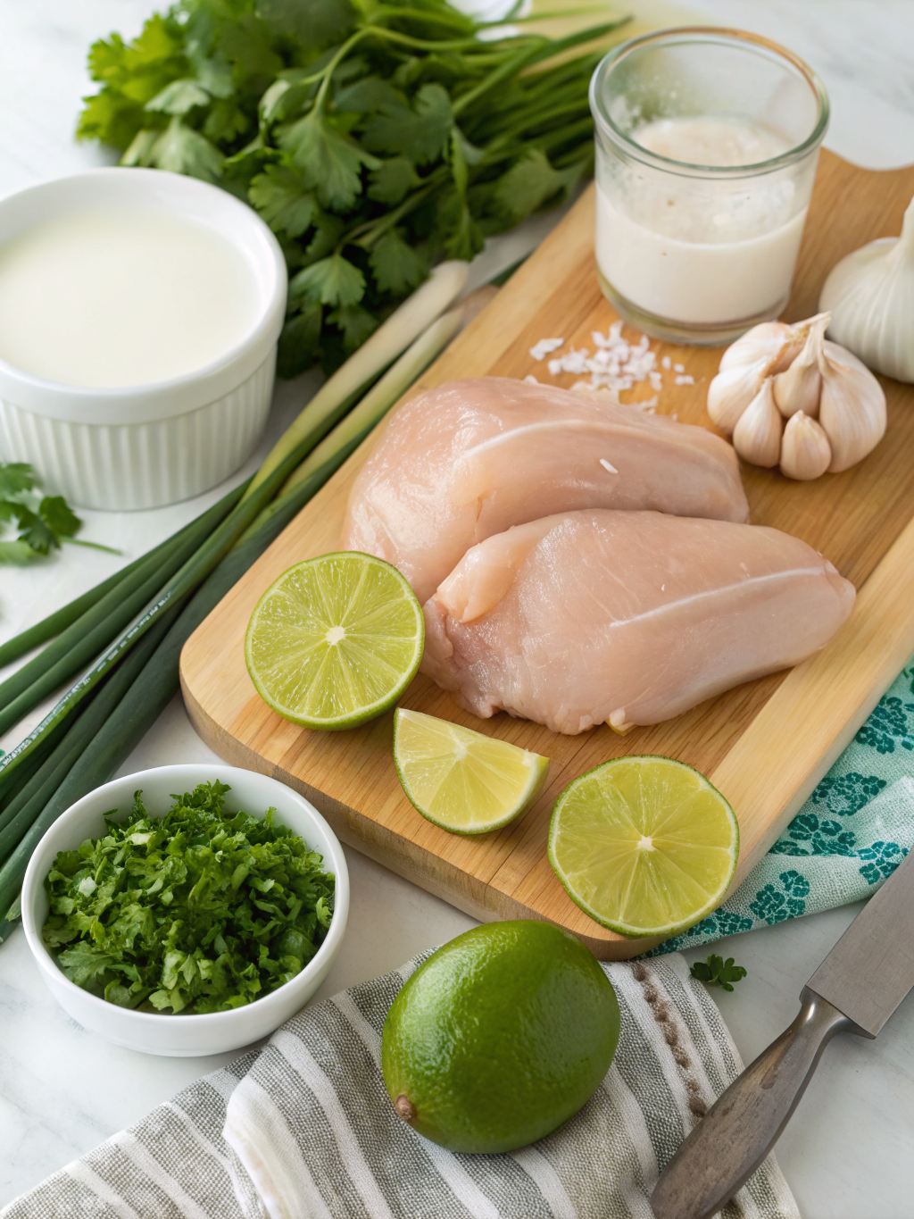 Coconut Lime Chicken ingredients