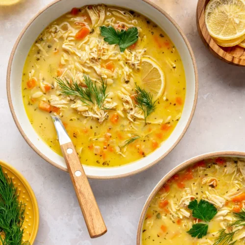 greek lemon chicken soup recipe