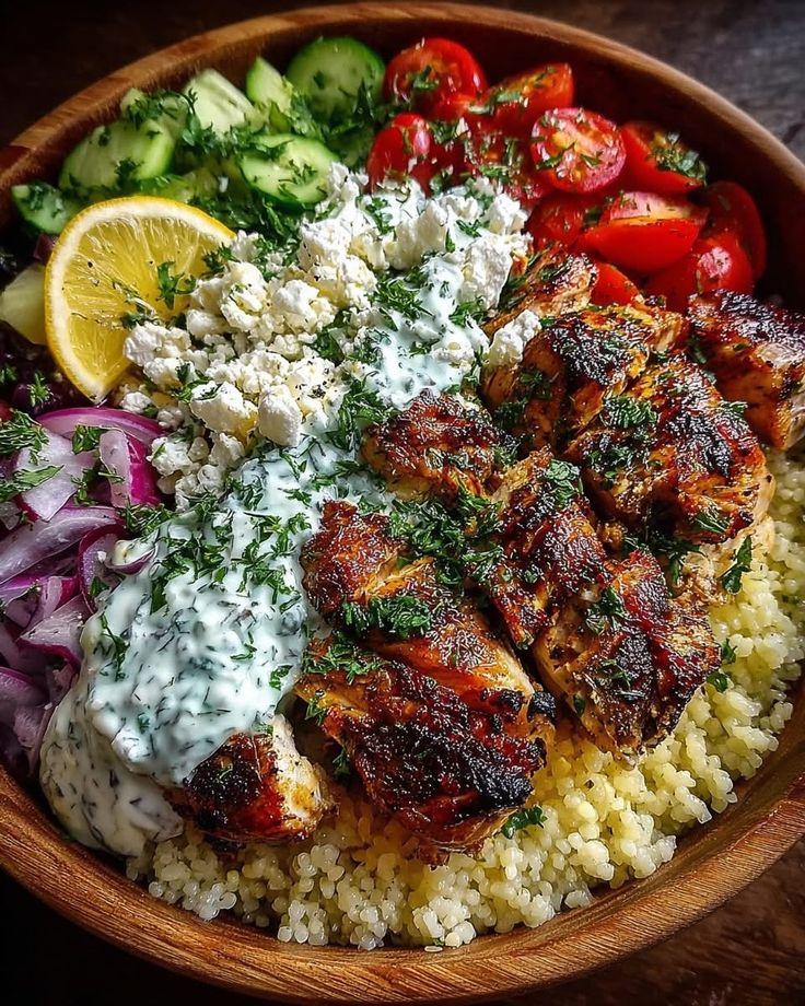 Mediterranean Quinoa Bowl