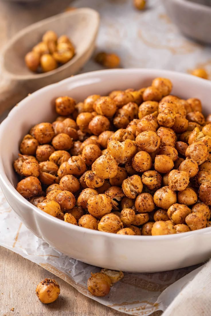 crispy roasted chickpeas recipe
