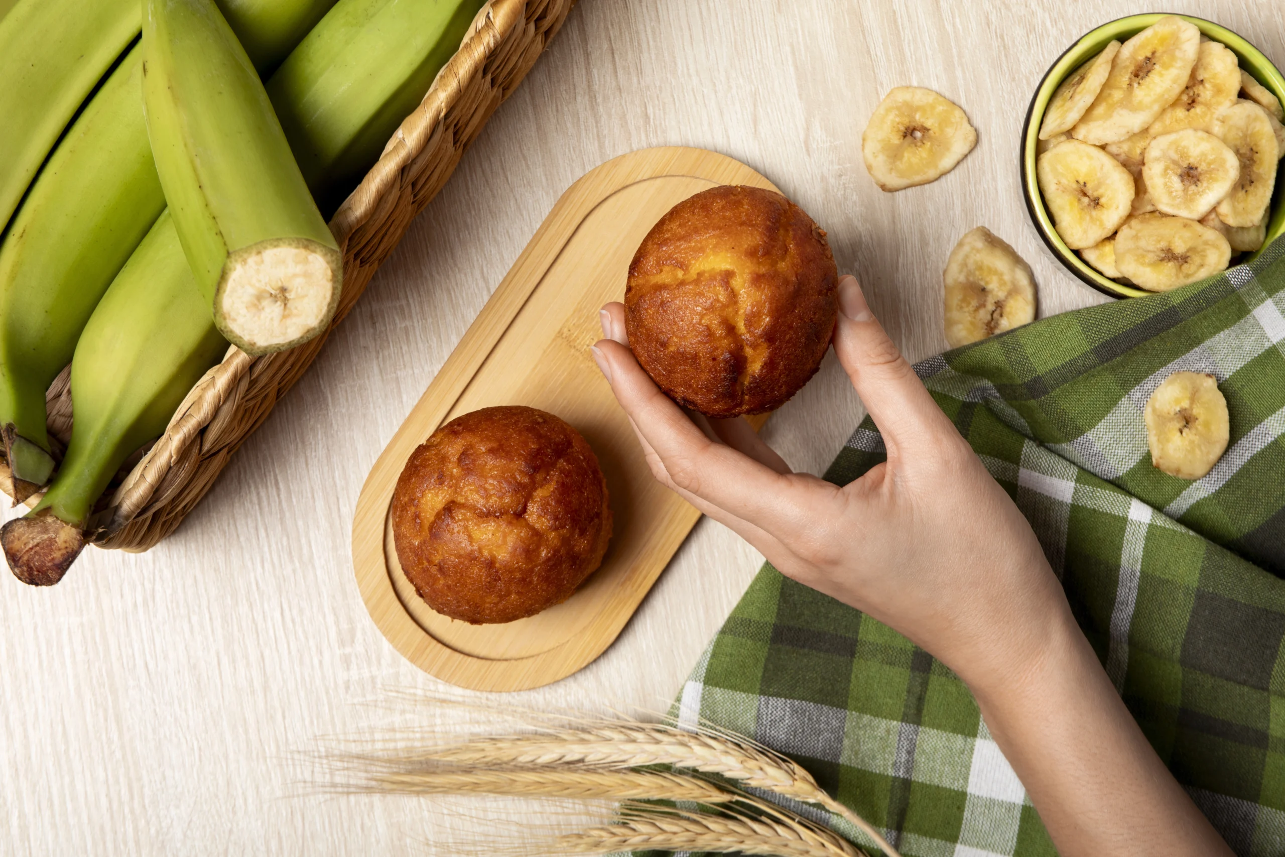 Air Fryer Banana Donut Holes